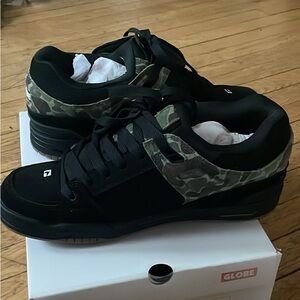 Globe Brown and Black Skate Shoes